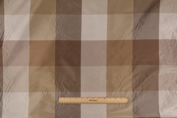 Click for 1.25 Yards Onyx Age 2299 Silk Decorator Fabric in Khaki Onyx Age 2299 Silk Decorator Fabric in Khaki