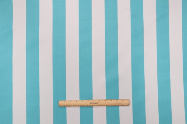 PK Lifestyles Canopy Stripe Printed Polyester Outdoor Fabric in Cancun