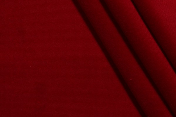 Kaufmann Merit High Performance Velvet Upholstery Fabric in Blaze