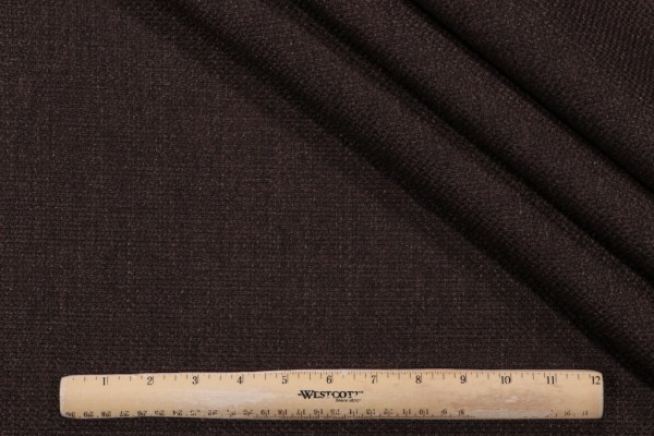 Sample of Magnolia Home Tahoe Woven Upholstery Fabric in Chocolate 
