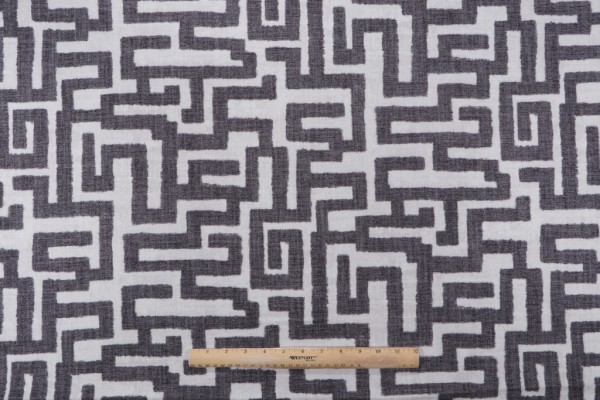 Click for Mill Creek Giotto-Crestview Printed Chenille Decorator Fabric in Licorice  Mill Creek Giotto-Crestview Printed Chenille Decorator Fabric in Licorice