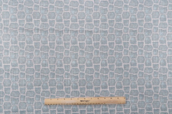 Charlotte Moss Capetown Printed Drapery Fabric in Watercolor for Fabricut 