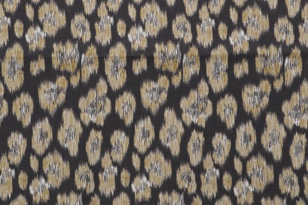Jordan Printed Ikat Drapery Fabric in Shadow 