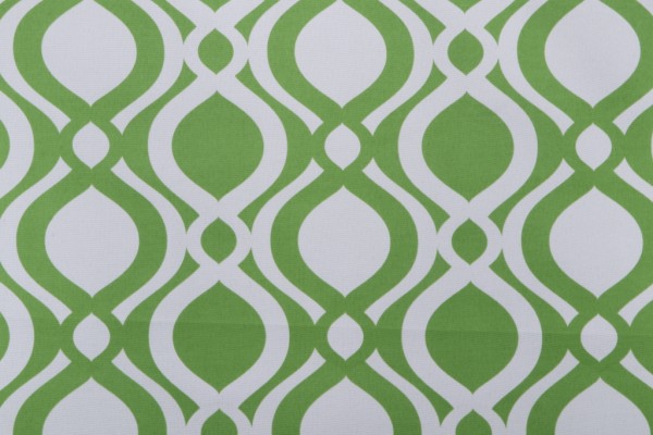 Sample of Terrasol - Ellipsis Printed Polyester Outdoor Fabric in Grass 