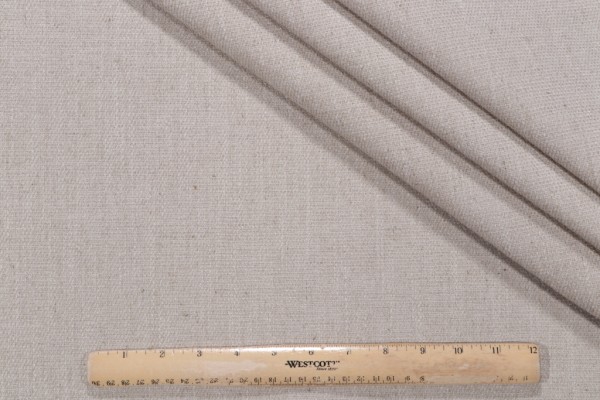 Sample of Merrimac M11386B Woven Chenille Upholstery Fabric in Flax 