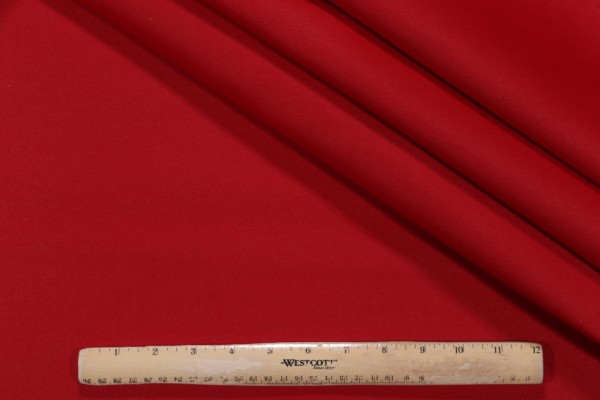 Nosara Solid Woven Outdoor Fabric in Red