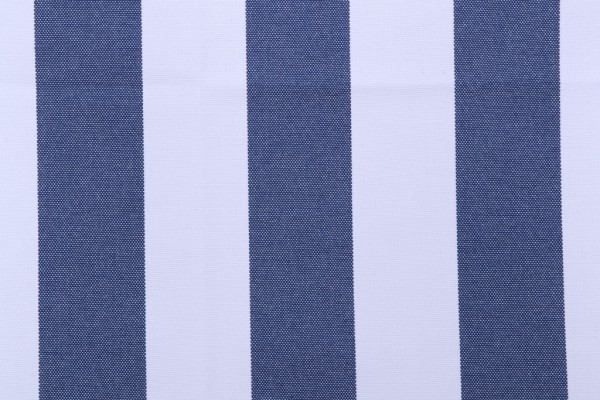 Terrasol - Melbourne Stripe Woven Solution Dyed Acrylic Outdoor Fabric in Marine 
