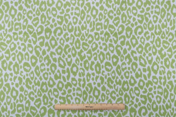 Lillian August Home Lina Woven Solution Dyed Acrylic Outdoor Fabric in Kiwi for Terrasol 