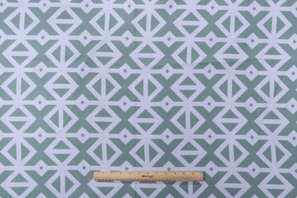 Lillian August Home Enzo Woven Solution Dyed Acrylic Outdoor Fabric in Mist for Terrasol 