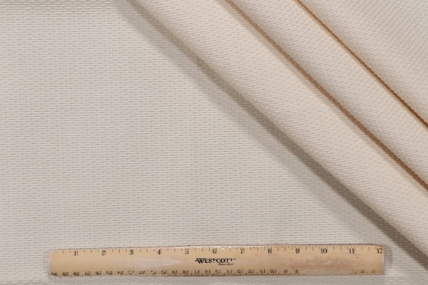 Robert Allen Jeremy Woven Upholstery Fabric in Cream