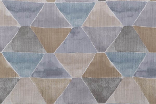 Golding A New Angle Printed Cotton Drapery Fabric in Mineral