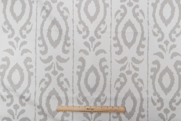 Click for 2.13 Yards Stroheim & Roman Madagascar Printed Drapery Fabric in Stone for Fabricut Stroheim & Roman Madagascar Printed Drapery Fabric in Stone for Fabricut