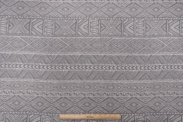 Bonilla Woven Chenille Upholstery Fabric in Slate