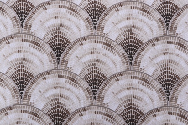 Covington Coquillage Printed Cotton Drapery Fabric in 671-Tigers Eye