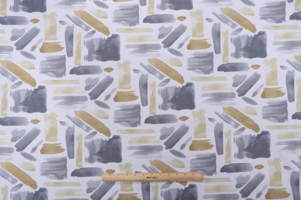Covington London Printed Cotton Drapery Fabric in 804-Sunglow