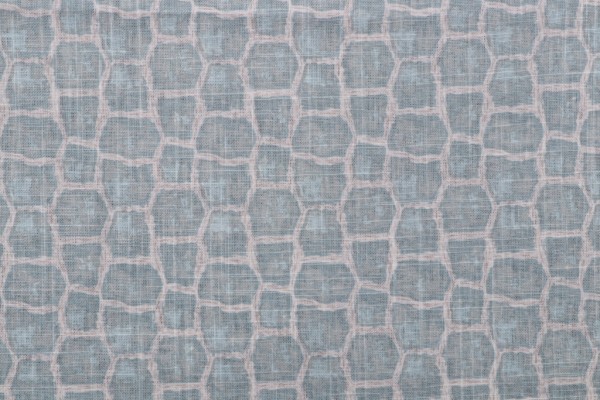 Charlotte Moss Capetown Printed Drapery Fabric in Watercolor for Fabricut