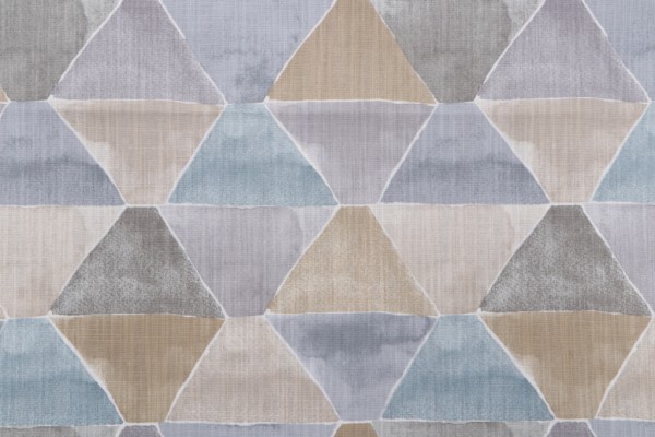 Golding A New Angle Printed Cotton Drapery Fabric in Mineral