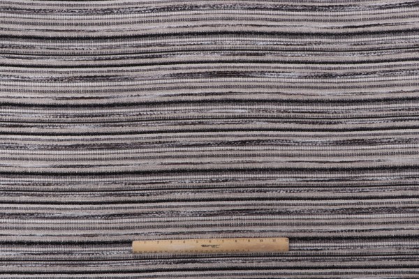 Helmsley Woven Chenille Upholstery Fabric in Noir