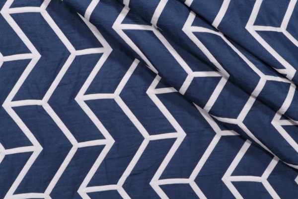 Wheeler Woven Decorator Fabric in Indigo
