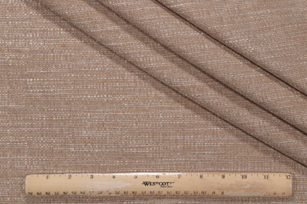 Bullock Woven Upholstery Fabric in Coin