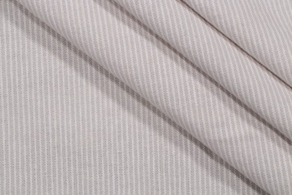 Woven Rib Decorator Fabric in Ivory