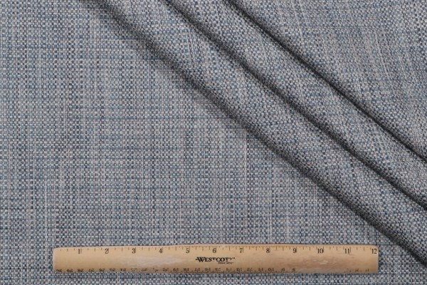 1 Yard Woven Decorator Fabric in Blue