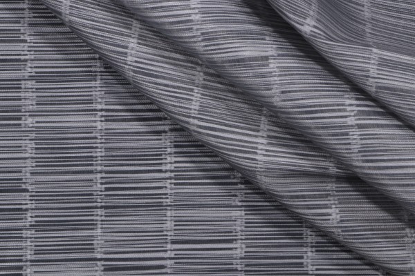 Polyester Sheer Drapery Fabric in Grey 114 wide