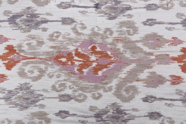 Sandorley Woven Upholstery Fabric in Spiced Coral