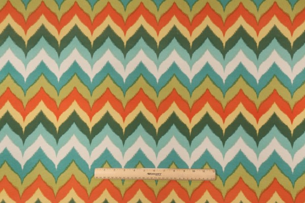 Click for 2.88 Yards Mill Creek Glamis Printed Poly Outdoor Fabric in Oasis Mill Creek Glamis Printed Poly Outdoor Fabric in Oasis