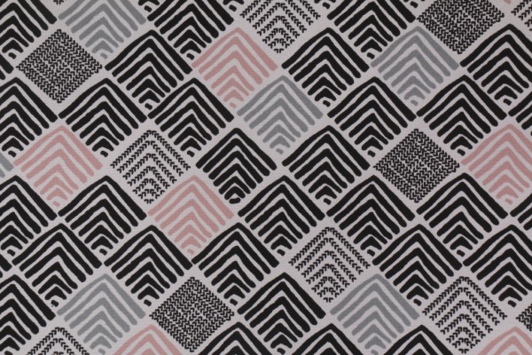 Richloom Belle Printed Polyester Outdoor Fabric in Shadow