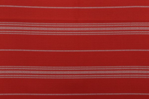 Bella Dura Ticking Woven Olefin Outdoor Fabric in Poppy 