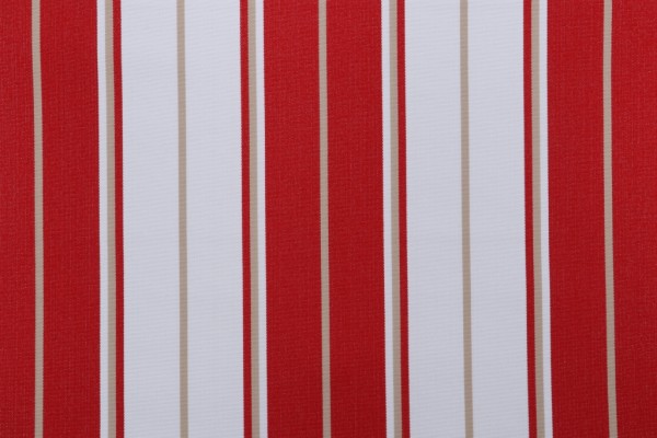 Bella Dura Summertide Woven Olefin Outdoor Fabric in Red Coral