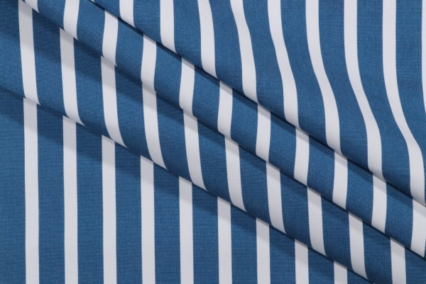 Sunbrella Shore Stripe Woven Acrylic Outdoor Fabric in Ragatta