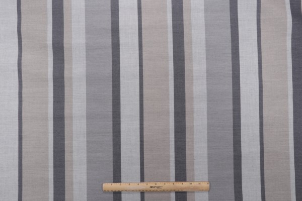 Click for 4.7 Yards Sunbrella Stripe Solution Dyed Acrylic Outdoor Fabric in Slate Sunbrella Stripe Solution Dyed Acrylic Outdoor Fabric in Slate