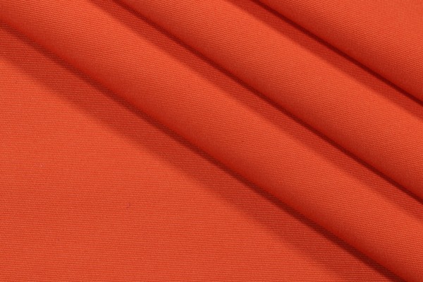 Woven Acrylic Outdoor Fabric in Clementine