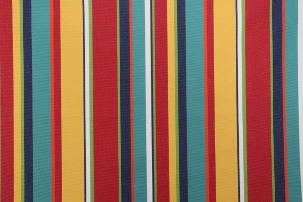 Woven Acrylic Stripe Outdoor Fabric in Multi