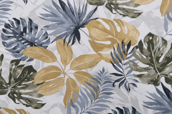 Richloom Piermont Printed Polyester Outdoor Fabric in Stone 