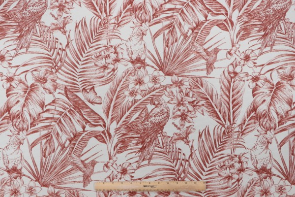 Richloom Wilshire Printed Polyester Outdoor Fabric in Mesa 