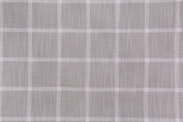 Premier Prints Abbot-Slub Canvas Printed Cotton Drapery Fabric in French Grey