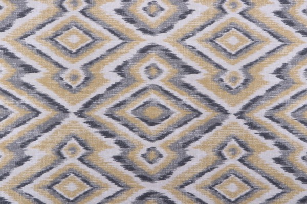 Magnolia Home Serape Printed Cotton Drapery Fabric in Barley
