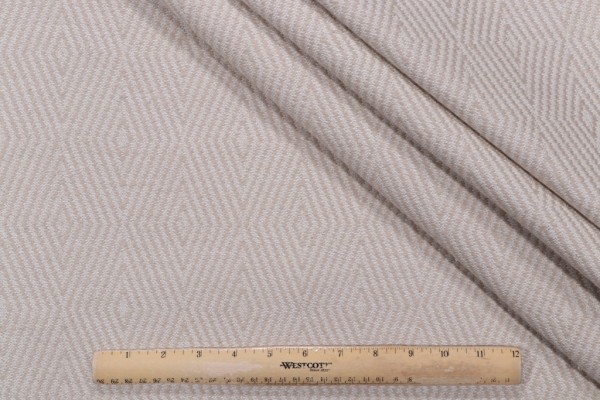 Collier Woven Upholstery Fabric in Oyster