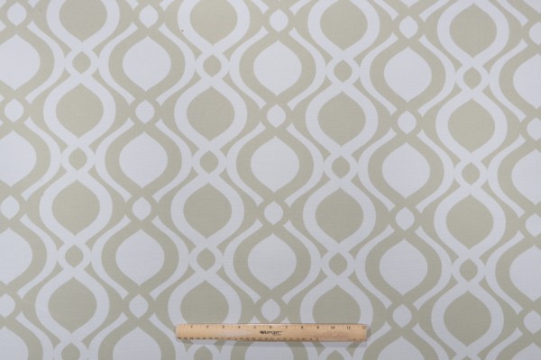 Terrasol - Ellipsis Printed Polyester Outdoor Fabric in Sand