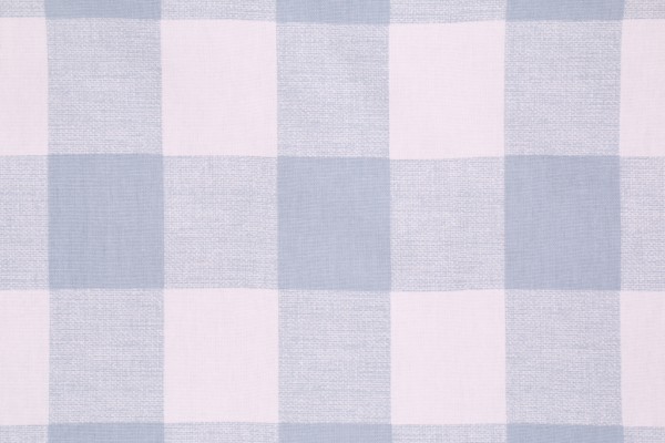 Premier Prints Anderson Plaid Printed Cotton Drapery Fabric in Cashmere Blue