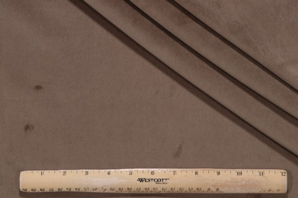 Click for 1 Yards P Kaufmann Performance Velvet Upholstery Fabric in Mushroom P Kaufmann Performance Velvet Upholstery Fabric in Mushroom