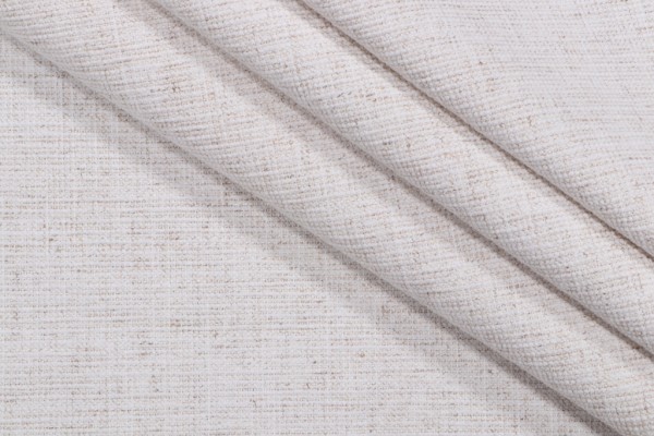 Crypton Bedford High Performance Woven Chenille Upholstery Fabric in Snow