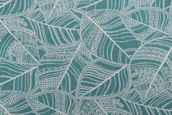 Woven Polyester Outdoor Fabric in Teal
