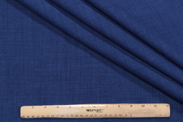 Woven Stabilizer Backed Decorator Fabric in Indigo