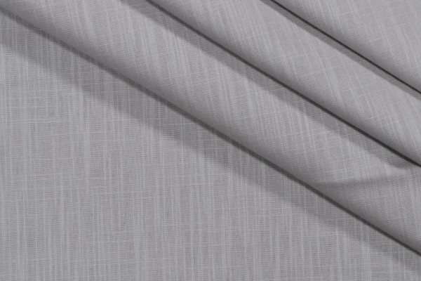 Linen Weave Decorator Fabric in Pearl Grey