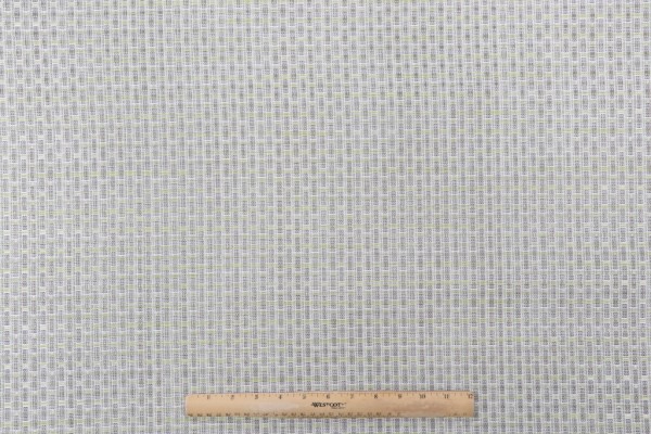 Woven Vinyl Mesh Sling Chair Outdoor Fabric in Grey/Green