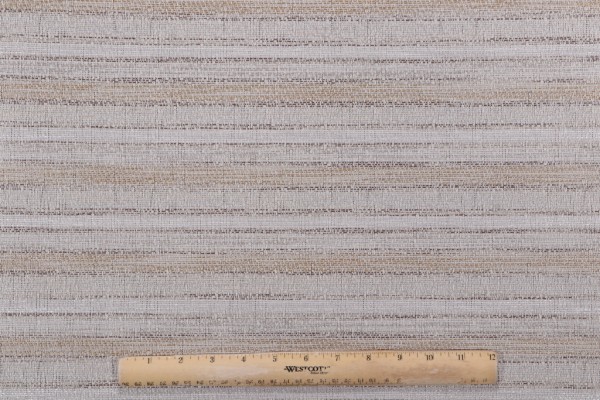 Woven Vinyl Mesh Sling Chair Outdoor Fabric in Cashew Stripe